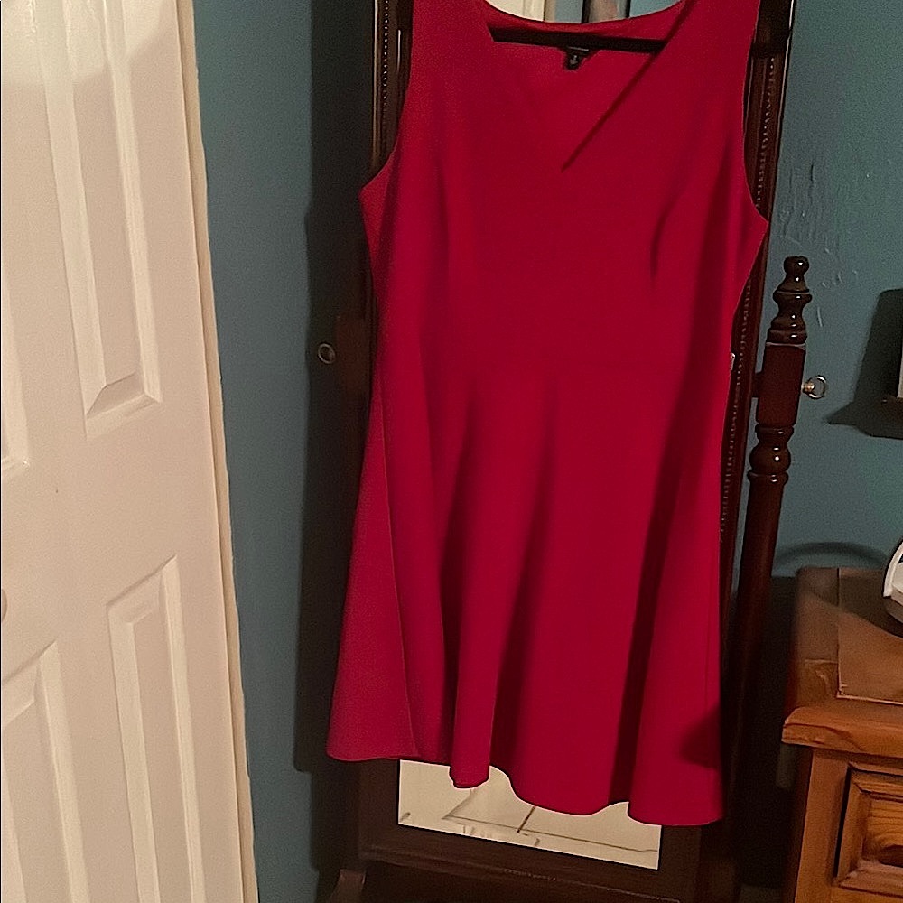 Elegant Torrid Red Sleeveless Dress